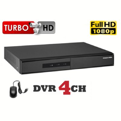 Grabador DVR 4CH Soporta 1 HDD 720P, 1080p Lite con AUDIO Hikvision