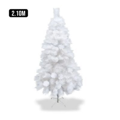 Árbol de navidad Pino Blanco Frondoso 2,1 metros 650 ramas