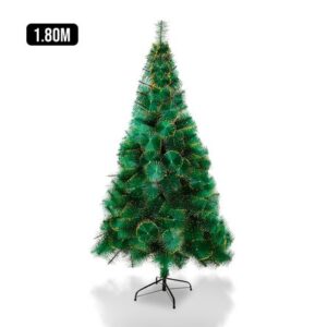 Árbol de navidad Pino Dorado Frondoso rama por rama 1,8 M 520 ramas