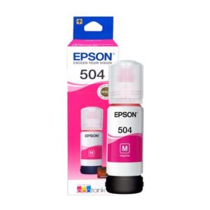 Botella de tinta Epson T504320-AL Magenta