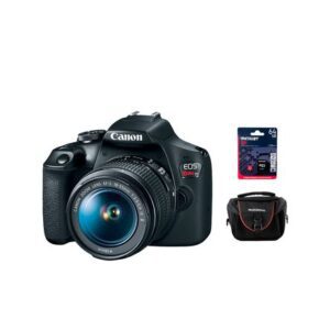 Camara Canon EOS Rebel T100 + Lente 18-55mm DC III (Gratis: Estuche + Mem.64GB)