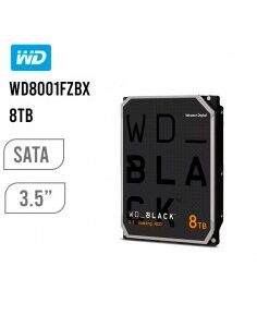 DISCO DURO WESTER DIGITAL 8TB ( WD8001FZBX ) 256MB BLACK