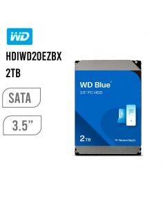 DISCO DURO WESTERN DIGITAL BLUE 2TB (WD20EZBX) 7200RPM|256MB