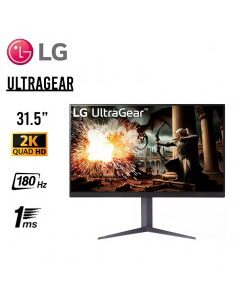 MONITOR LG 31.5" ULTRAGEAR ( 32GS75Q-B ) PANEL IPS | QHD (2560X1440) | 180HZ - 1MS | HDMI - DP
