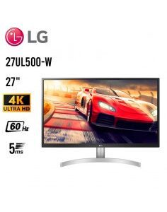 MONITOR LG LED 27 ( 27UL500-W ) PANEL IPS| 4K UHD 3840X2160 | 60HZ - 5MS | HDMI - DP