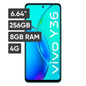 Smartphone VIVO Y36 6.64" 8GB 256GB 50MP + 2 MP + 2 MP Verde Turquesa