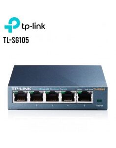 SWITCH TP-LINK 5 PUERTOS TL-SG105 10/100/1000MBPS METALICO