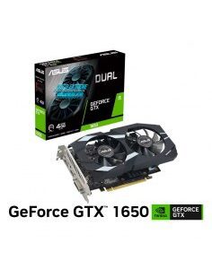 TARJETA DE VIDEO ASUS GTX 1650 4GB GDDR6 EVO (DUAL-GTX1650-4GD6-P-EVO) 128 BITS