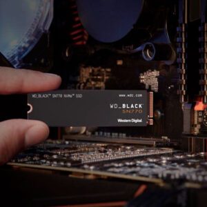 UNIDAD SSD M.2 PCIe 1TB WD BLACK SN770