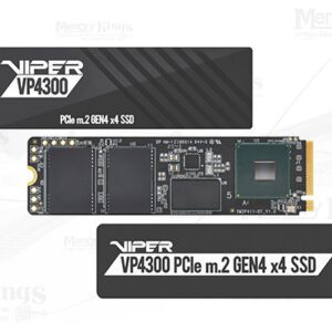 UNIDAD SSD M.2 PCIe 2TB PATRIOT VIPER GAMING VP4300 PC|PS5