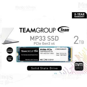 UNIDAD SSD M.2 PCIe 2TB TEAMGROUP MP33