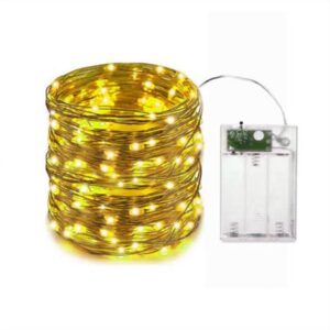 Alambre de Luces Led 10 Metros Amarillo