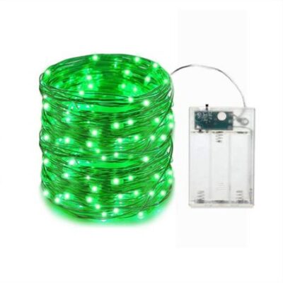 Alambre de Luces Led 10 Metros Verde