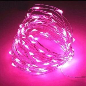 Alambre de Luces Led 3 Metros Rosa