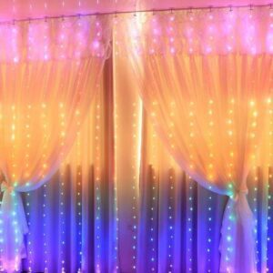 Cortina de Luces Led Navideñas 3 X 2