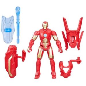 Figura de Acción Marvel Avengers Epic Hero Series Iron Man Con Equipamiento de Batalla