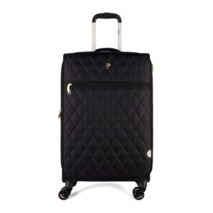 MALETA TELA SABOGA 24" NEGRO