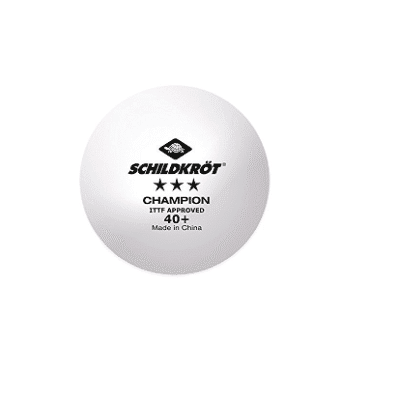 PELOTA PARA PING PONG DONIC #608542 CHAMPION 3 ESTRELLAS ITTF 40+