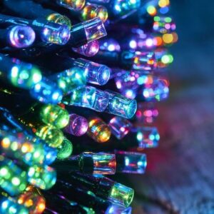 Tira 10m 200 luces navideñas con luz Led Multicolor Orange