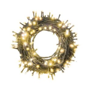 Tira de 100 Luces Led Navideñas Amarillo