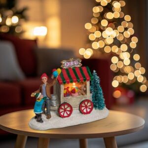 Villa Navideña Tienda de Regalos 1 Led