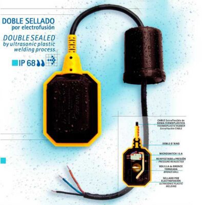 Control De Nivel Sumergible Para Bomba Viyilant con Cable 5m – OEM Controls S.A.C | Especialistas en Bomba de Agua y Presión Constante, hidrolavadoras