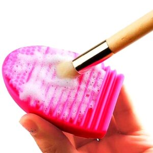 Kit de 12 Limpiadores de Pinceles de Maquillaje en Silicona