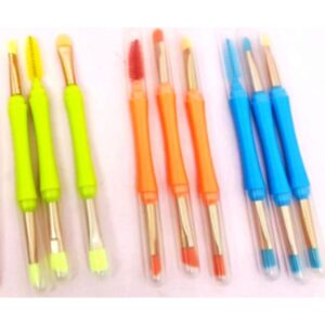 Kit 3 Brochas Doble para Maquillaje