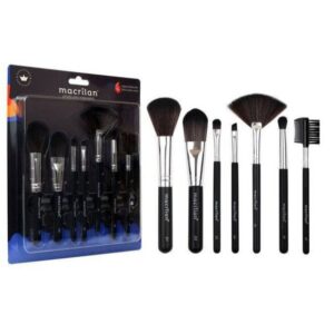 Kit de 7 Pinceles para Maquillaje Macrilan KP9-2A