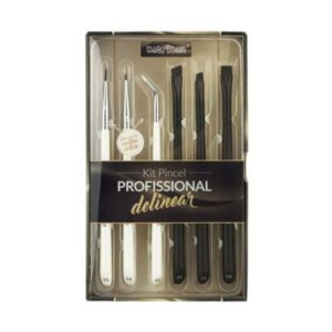 Kit de Pinceles Profesionales para Delinear Macrilan WB700 c/6