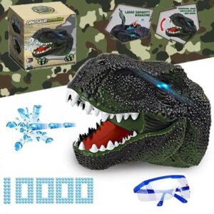 Lanzador Cabeza de Dino Hidrogel Verde