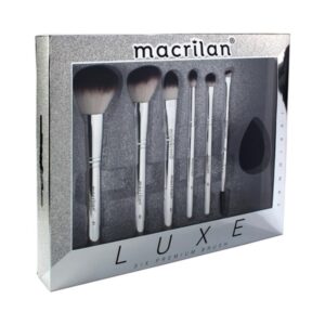Kit Brochas Macrilan Luxe c/ 6 Premium Brush ED002