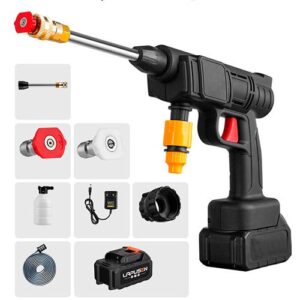"Pistola Hidrolavadora Inalambrica Lavar Presión Para Autos"