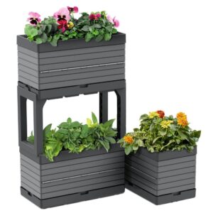 "Set 3 Jardineras Flexspace"