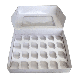 CAJA MINI CUPCAKE  X 24 UNIDADES