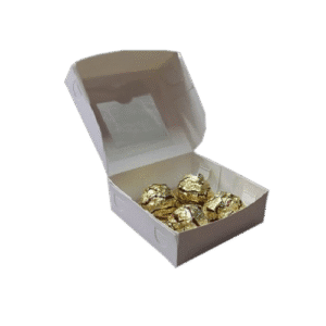 Caja 10x10x4 con visor