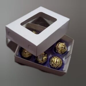 Caja de Alfajores,Mini Brownies o Bombones