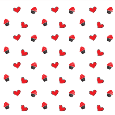 Papel manteca corazones