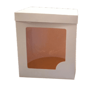 Caja alta visor plástico