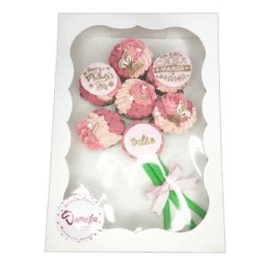 Caja cupcake ramo (38 x 25 x 7.5)