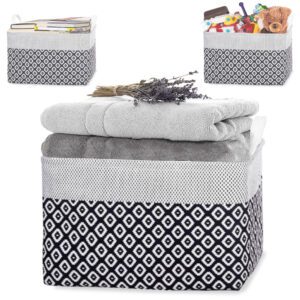 Cesta Organizador de Almacenamiento Plegable Dormitorio Lavandería Blanco 181C