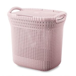 Cesto De Ropa khipu De 40L Reyplast Rosado
