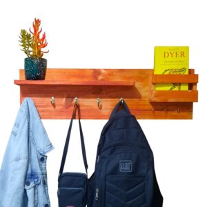 Perchero Empotrable Lauren de Madera Acabado Roble