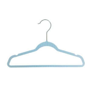 Set x 12 colgadores para niños Celeste Orange