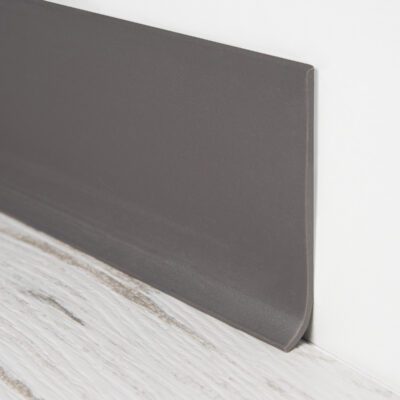 ZOCALO PISOPAK PVC GRIS EN ROLLO 3"