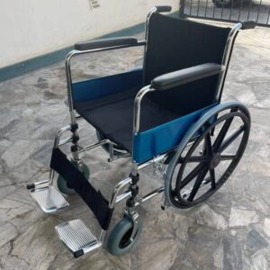 Silla de Rueda metal cromado importada