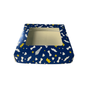 Cajas cuadradas con diseño