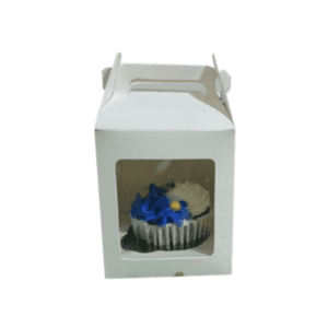 Cajas para cupcake x1 unidad tipo lonchera