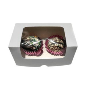 Cajas para cupcake x2 unidades