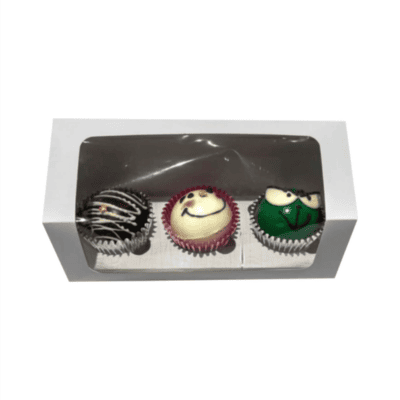 Caja para cupcake x3 unidades